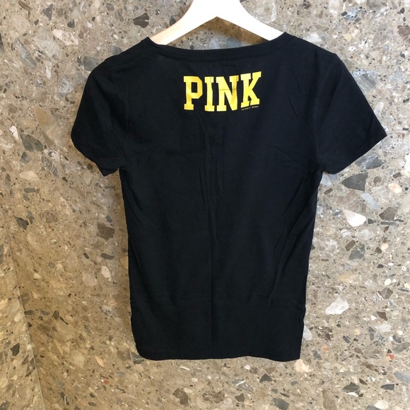 Victoria’s Secret PINK ASU Sundevils Black Tee - Picture 3 of 6